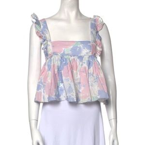 SELKIE RIBBON PUFF SHIRT BNWT